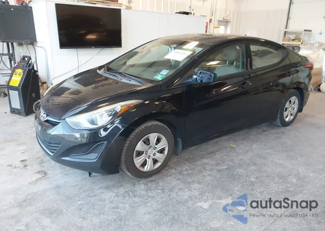 2016 Hyundai Elantra Se from USA, damaged, VIN 5NPDH4AE4GH771571